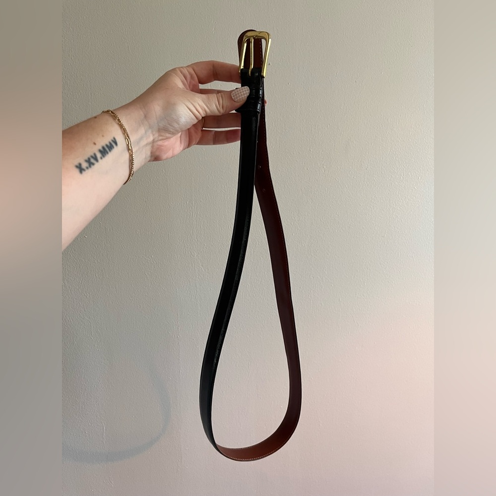 Vintage Coach leather belt